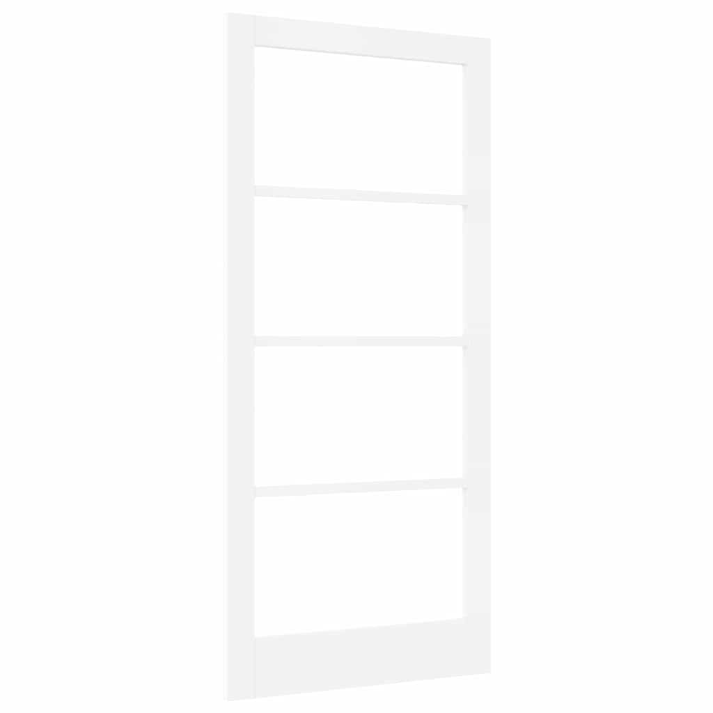 vidaXL Drzwi wewnętrzne ORKDAL Biały z podkładem 93 x 202 cm
