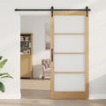 vidaXL Drzwi wewnętrzne ORKDAL Brązowy 93 x 211 cm