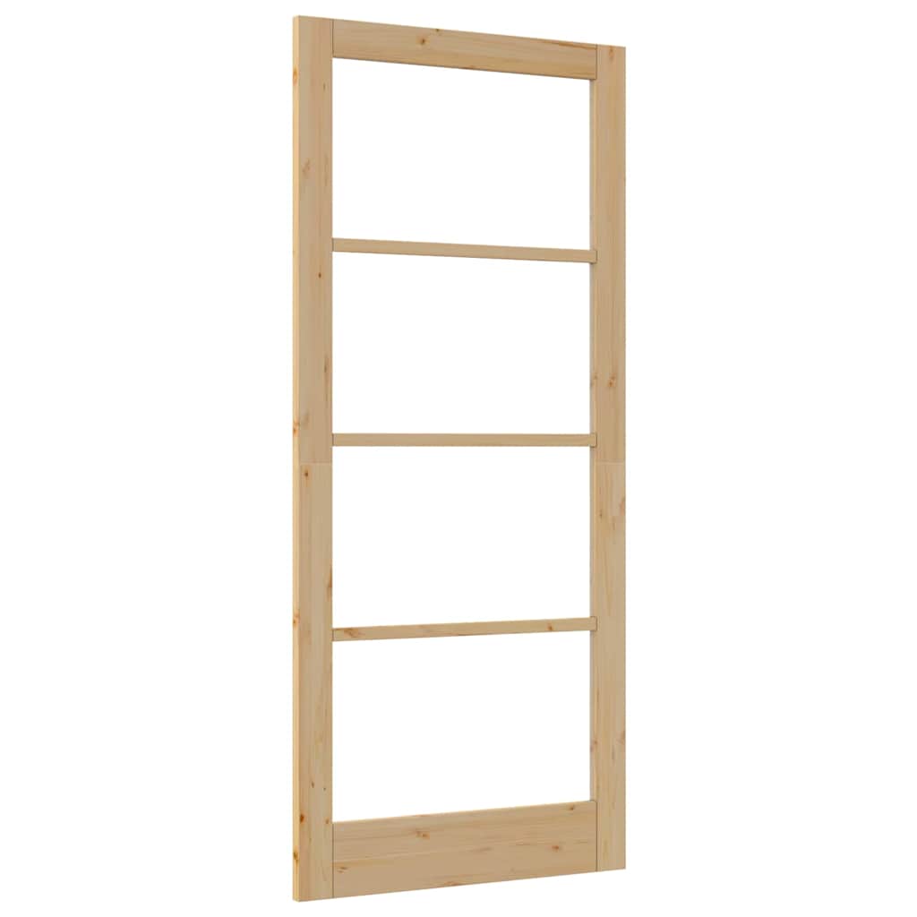 vidaXL Drzwi wewnętrzne ORKDAL Brązowy 93 x 211 cm