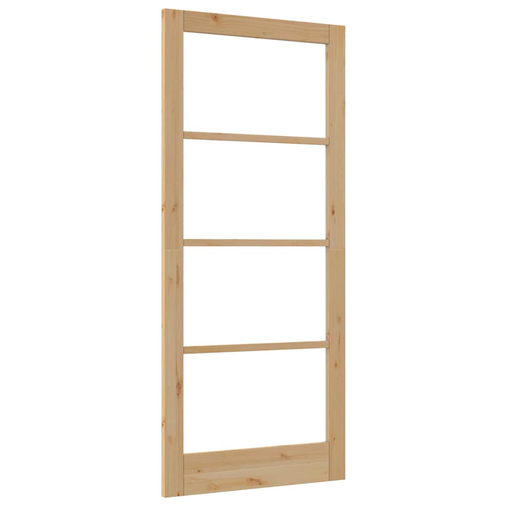 vidaXL Drzwi wewnętrzne ORKDAL Brązowy 93 x 211 cm