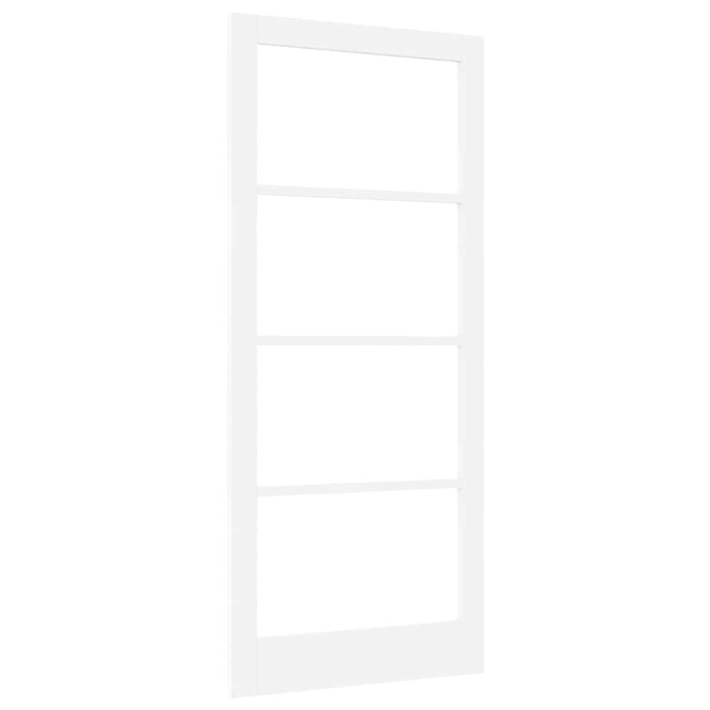 vidaXL Drzwi wewnętrzne ORKDAL Biały z podkładem 93 x 211 cm