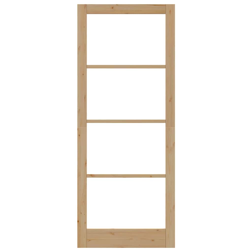 vidaXL Drzwi wewnętrzne ORKDAL Brązowy 93 x 232 cm