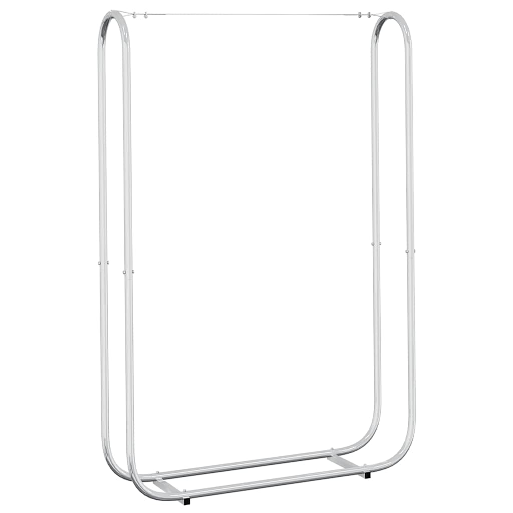 vidaXL Stojak na drewno opałowe 100x25x150 cm Stal ocynkowana