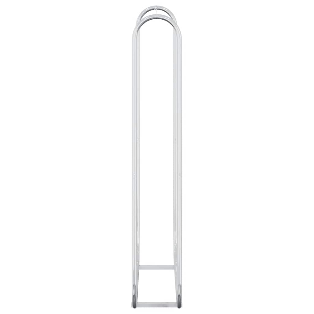 vidaXL Stojak na drewno opałowe 100x25x150 cm Stal ocynkowana