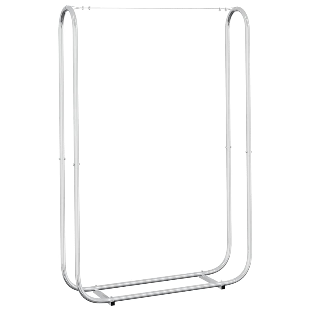 vidaXL Stojak na drewno opałowe 100x25x150 cm Stal ocynkowana
