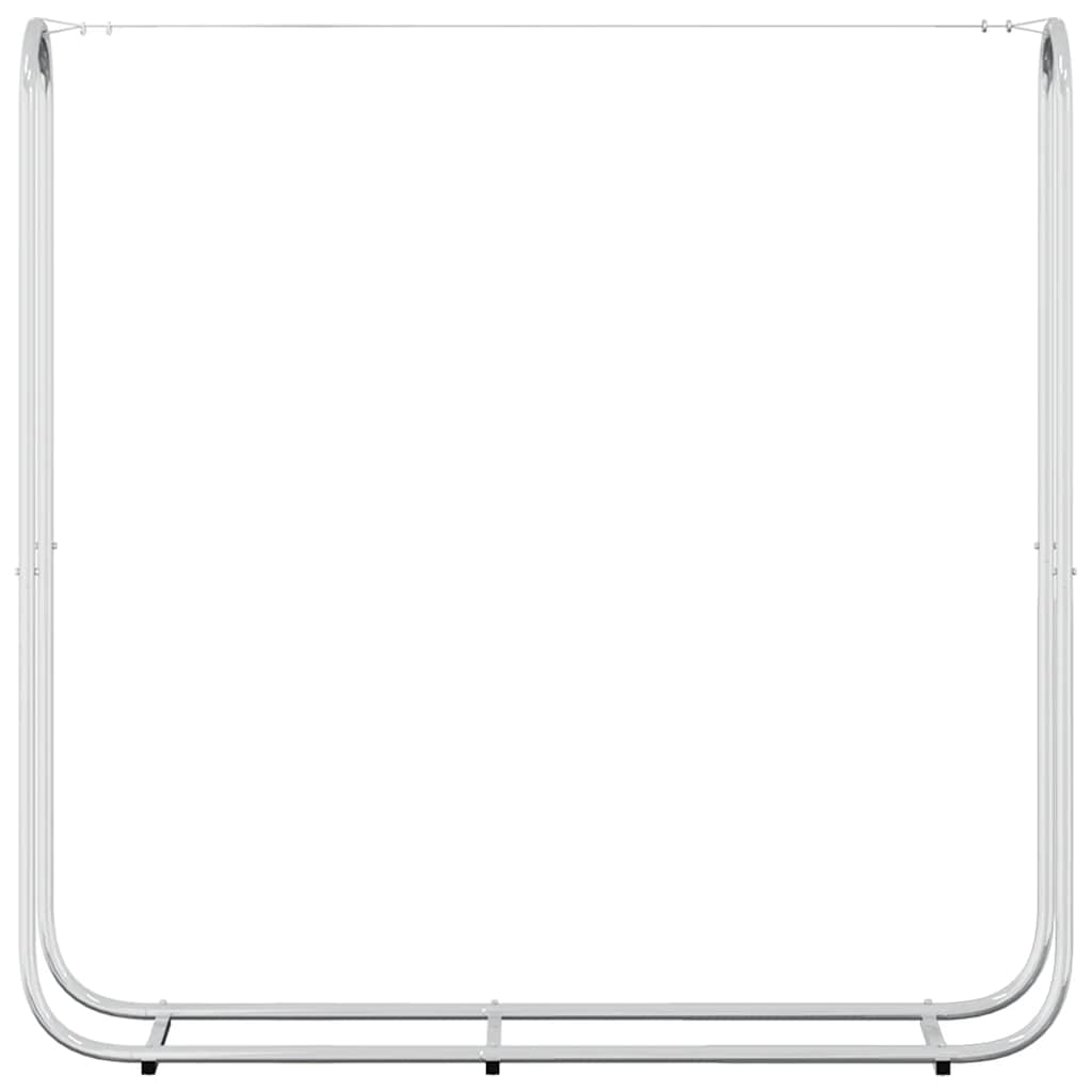 vidaXL Stojak na drewno opałowe 150x25x150 cm Stal ocynkowana