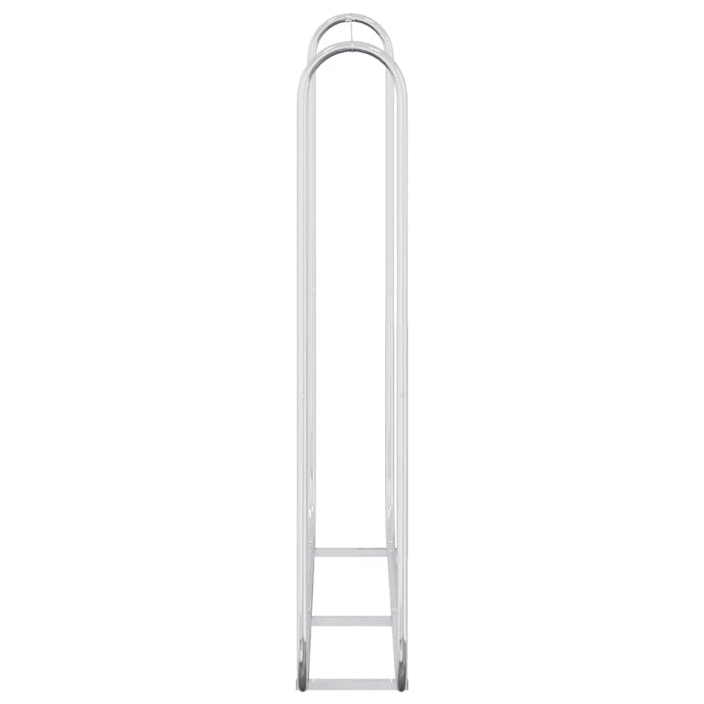 vidaXL Stojak na drewno opałowe 150x25x150 cm Stal ocynkowana