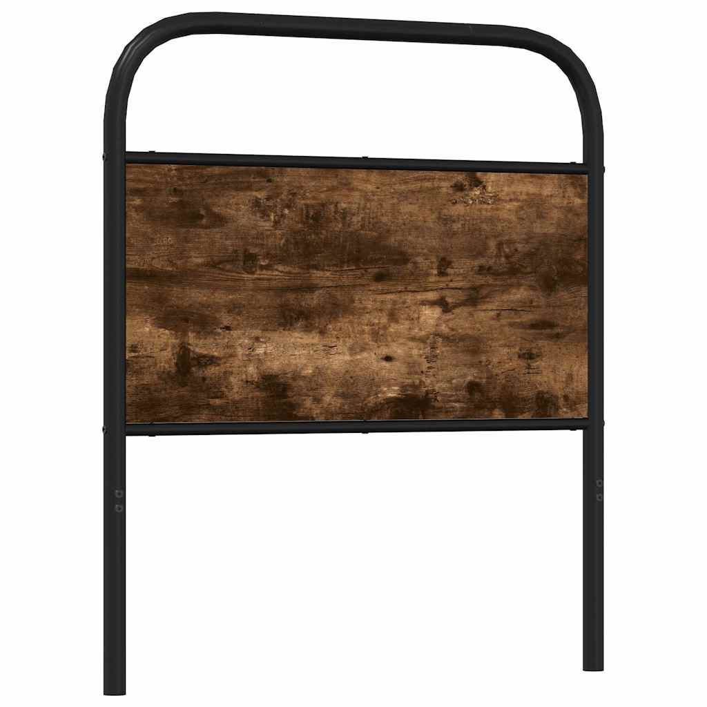 vidaXL Wymienne wezgłowie, przydymiony dąb, 80 cm