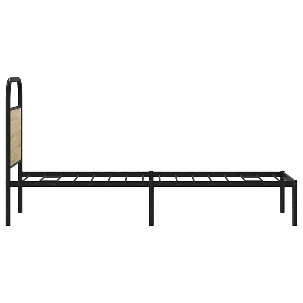 vidaXL Wymienne wezgłowie, dąb sonoma, 75 cm