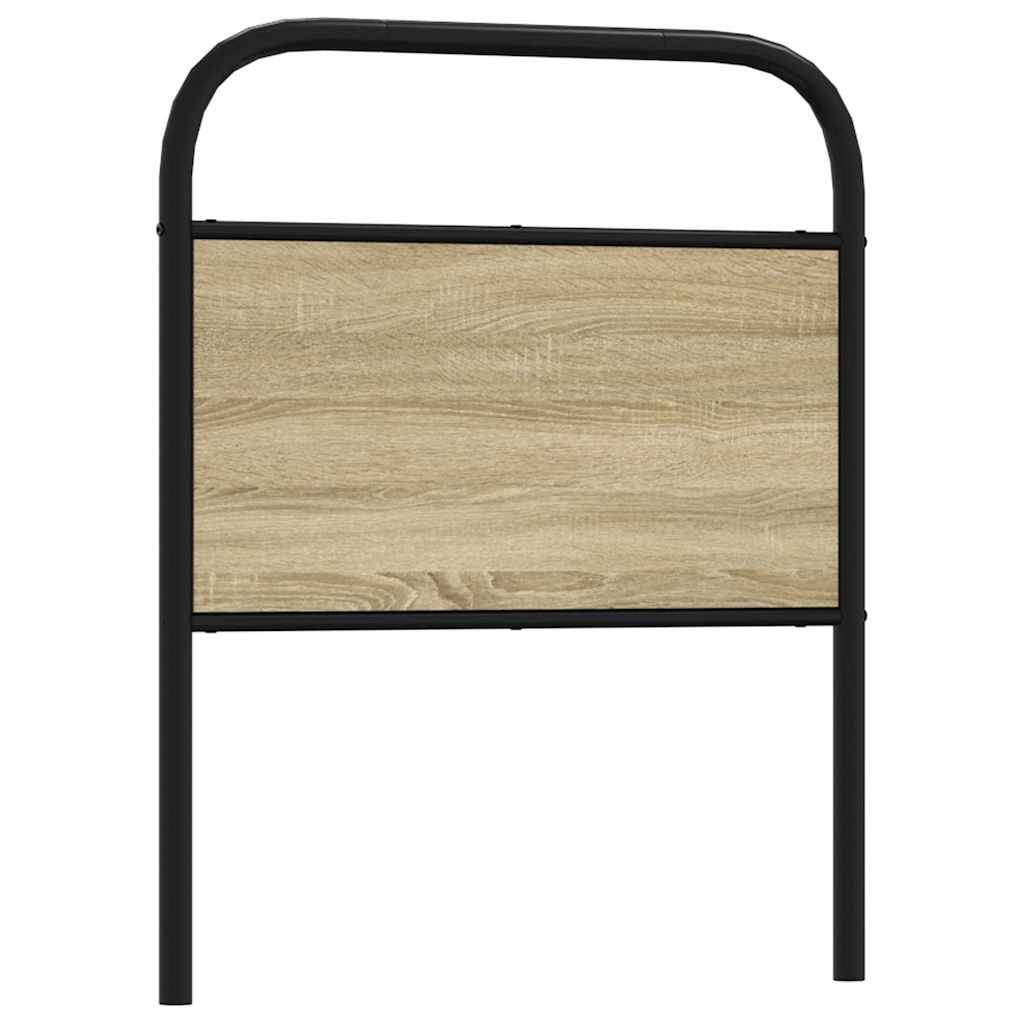 vidaXL Wymienne wezgłowie, dąb sonoma, 80 cm
