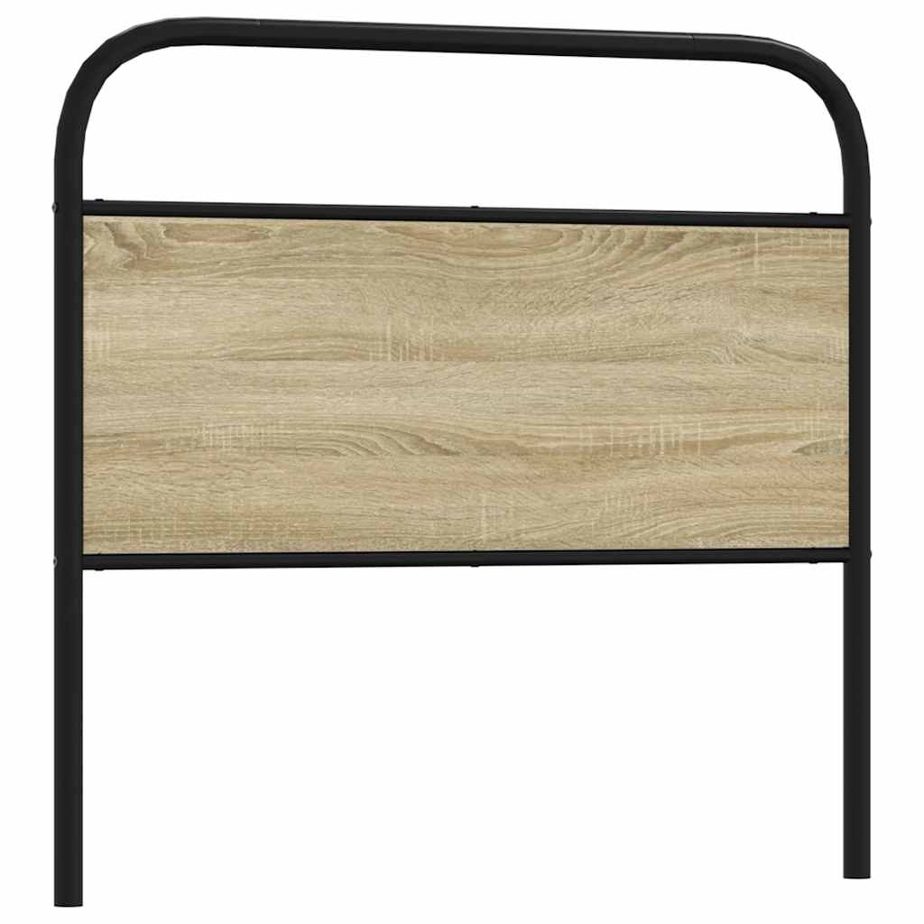 vidaXL Wymienne wezgłowie, dąb sonoma, 90 cm