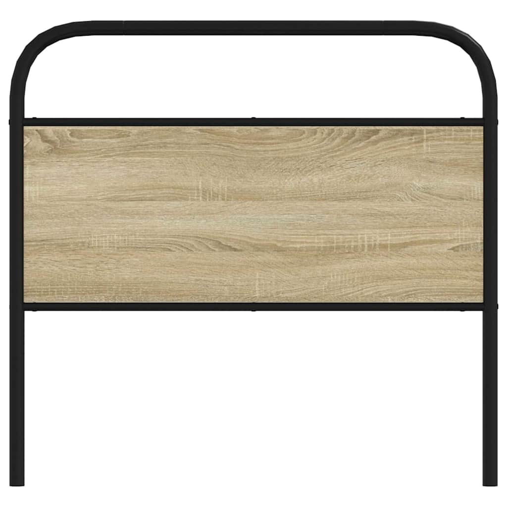 vidaXL Wymienne wezgłowie, dąb sonoma, 90 cm