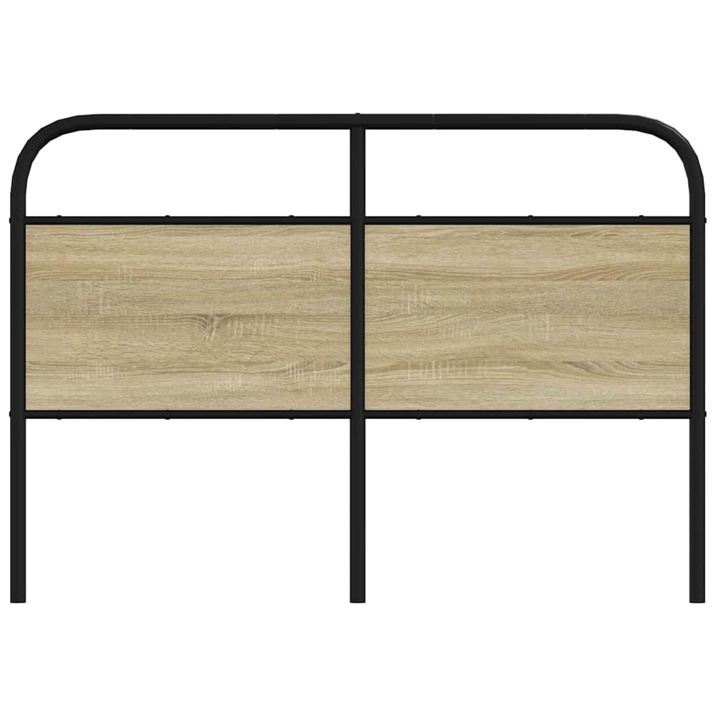 vidaXL Wymienne wezgłowie, dąb sonoma, 120 cm