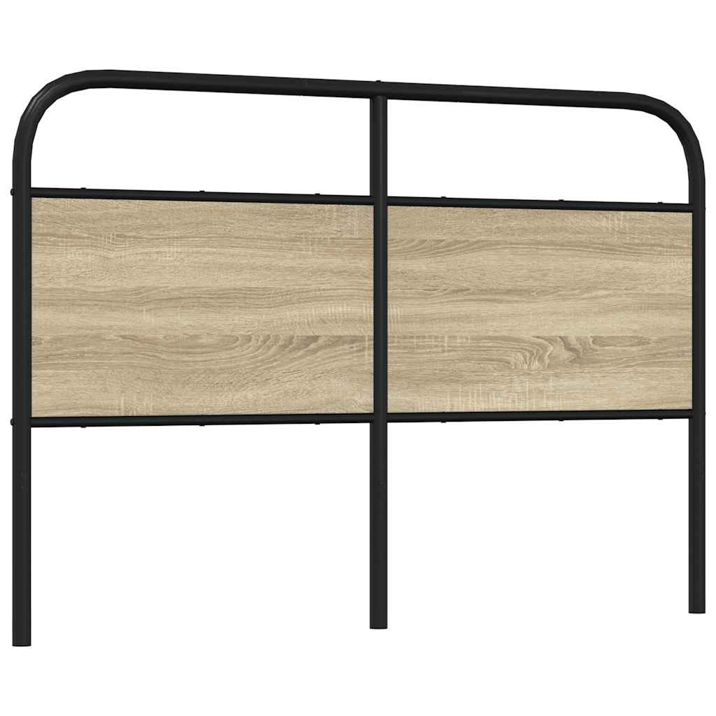 vidaXL Wymienne wezgłowie, dąb sonoma, 120 cm