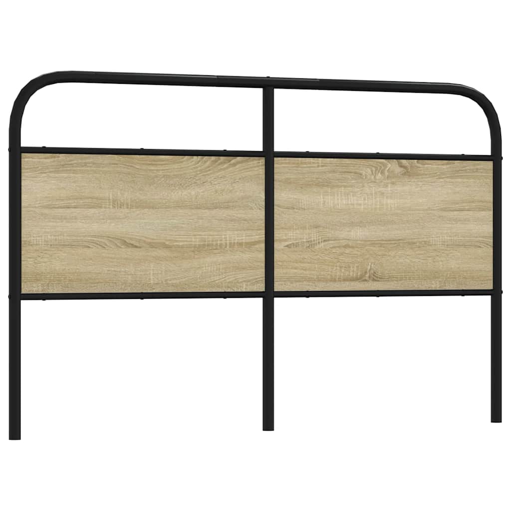 vidaXL Wymienne wezgłowie, dąb sonoma, 150 cm