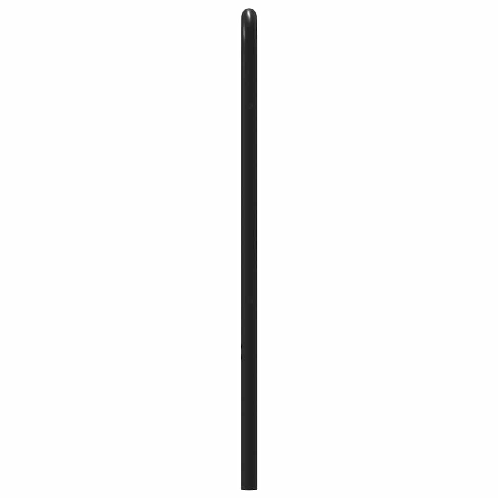 vidaXL Wymienne wezgłowie, brązowy dąb, 150 cm, stal i materiał drewnopochodny