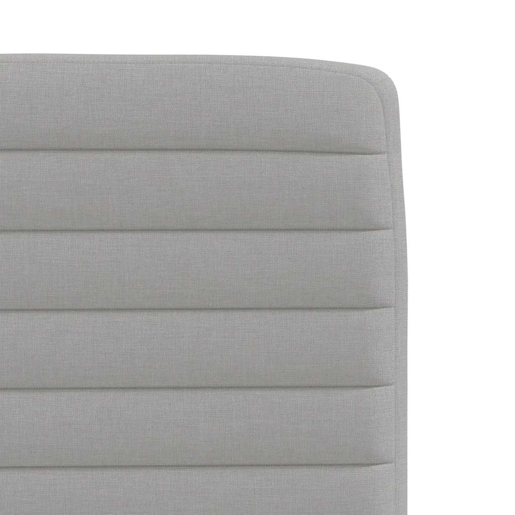 vidaXL Krzesła do jadalni 6 szt. Tkanina Cloud Grey