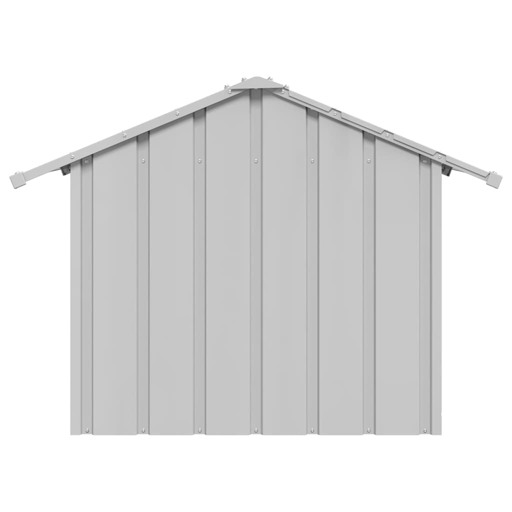 vidaXL Buda dla psa z dachem, 85x107x81 cm, stal galwanizowana