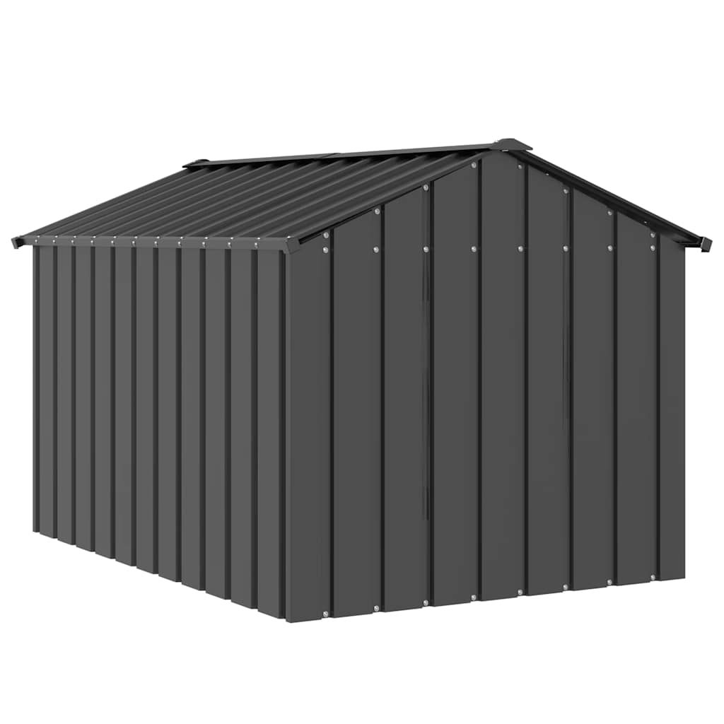 vidaXL Buda dla psa z dachem, 113x153x101 cm, stal galwanizowana