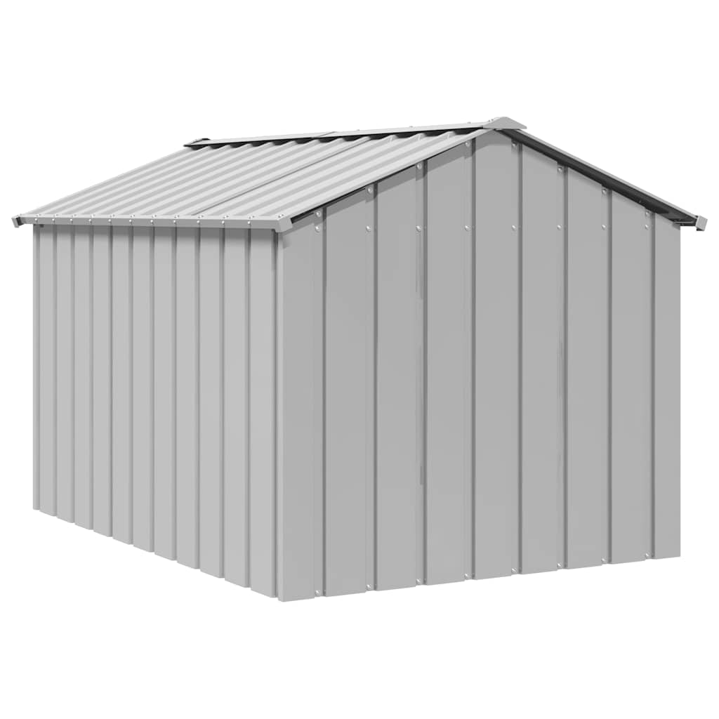 vidaXL Buda dla psa z dachem, 113x153x101 cm, stal galwanizowana