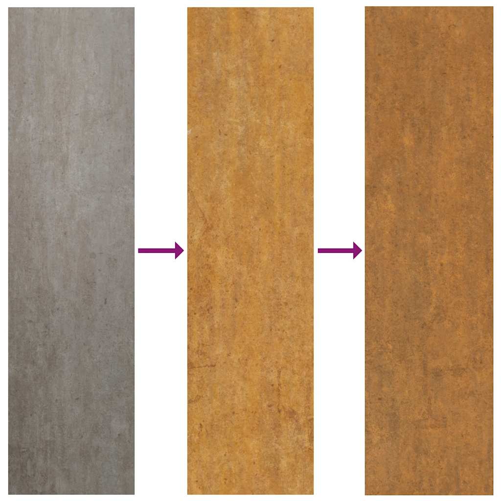 vidaXL Brama ogrodowa 100x125 cm Stal nierdzewna Krzyż wzór