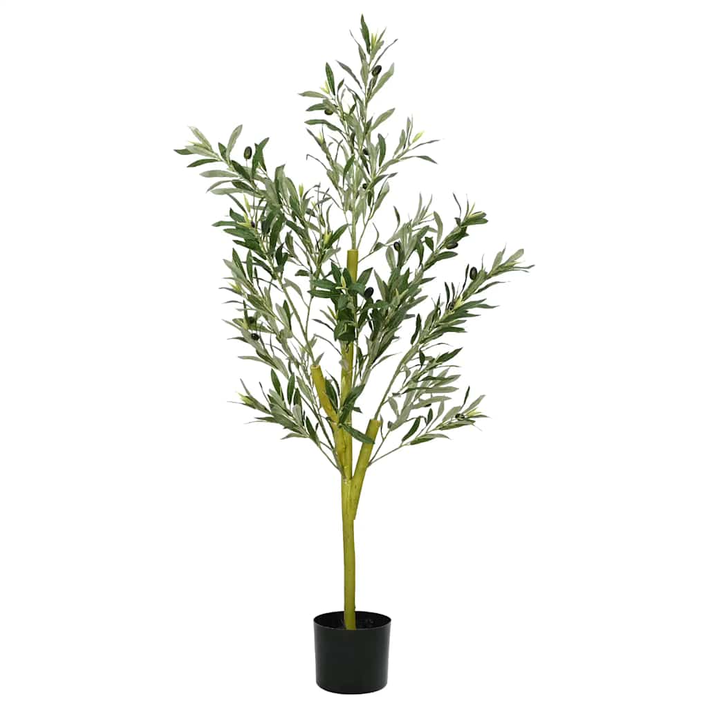 vidaXL Sztuczne drzewo oliwne 450 liści 120 cm zielone