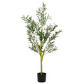 vidaXL Sztuczne drzewo oliwne 450 liści 120 cm zielone