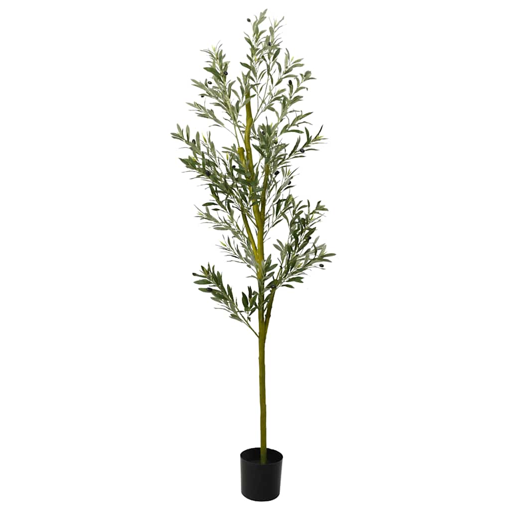 vidaXL Sztuczne drzewo oliwne 800 liści 200 cm zielone