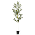 vidaXL Sztuczne drzewo oliwne 800 liści 200 cm zielone