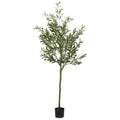 vidaXL Sztuczne drzewo oliwne 700 liści 180 cm zielone