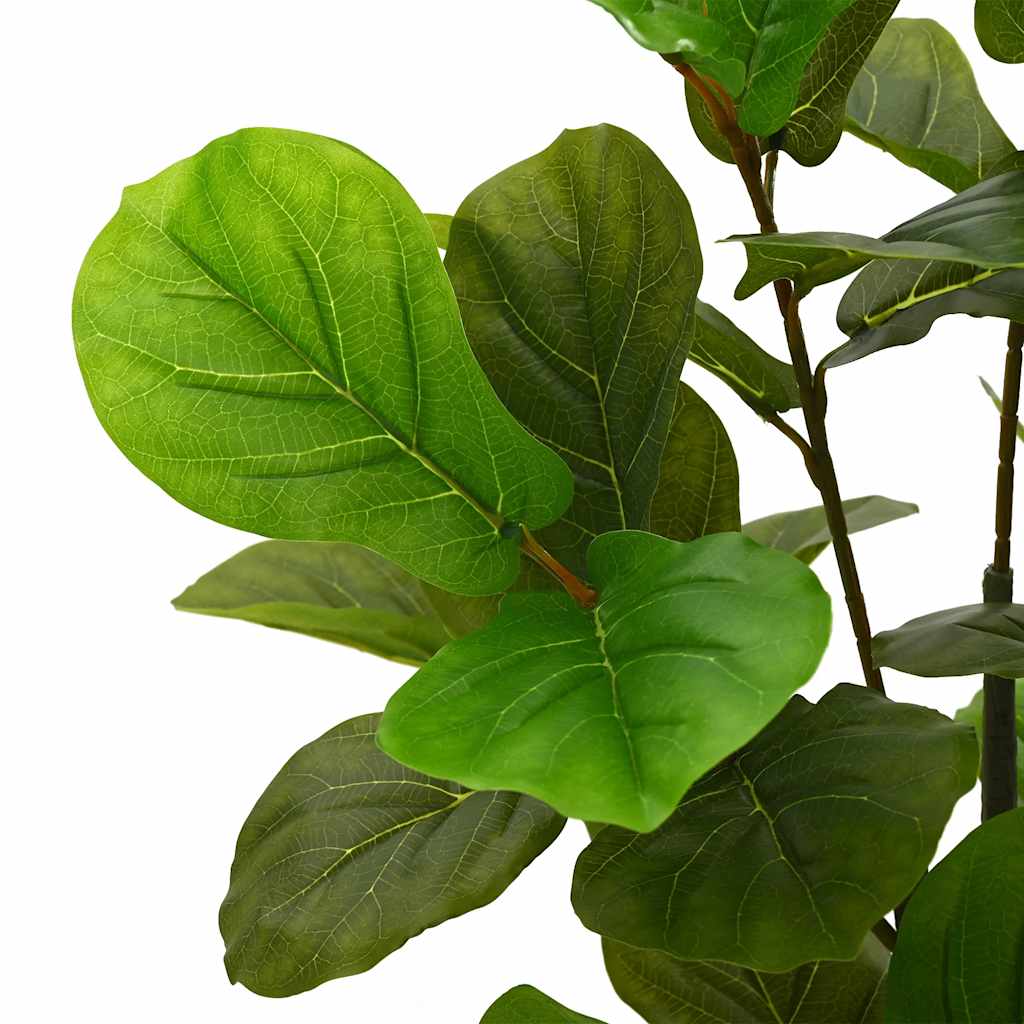 vidaXL Sztuczne drzewo Ficus 48 liści 165 cm zielone