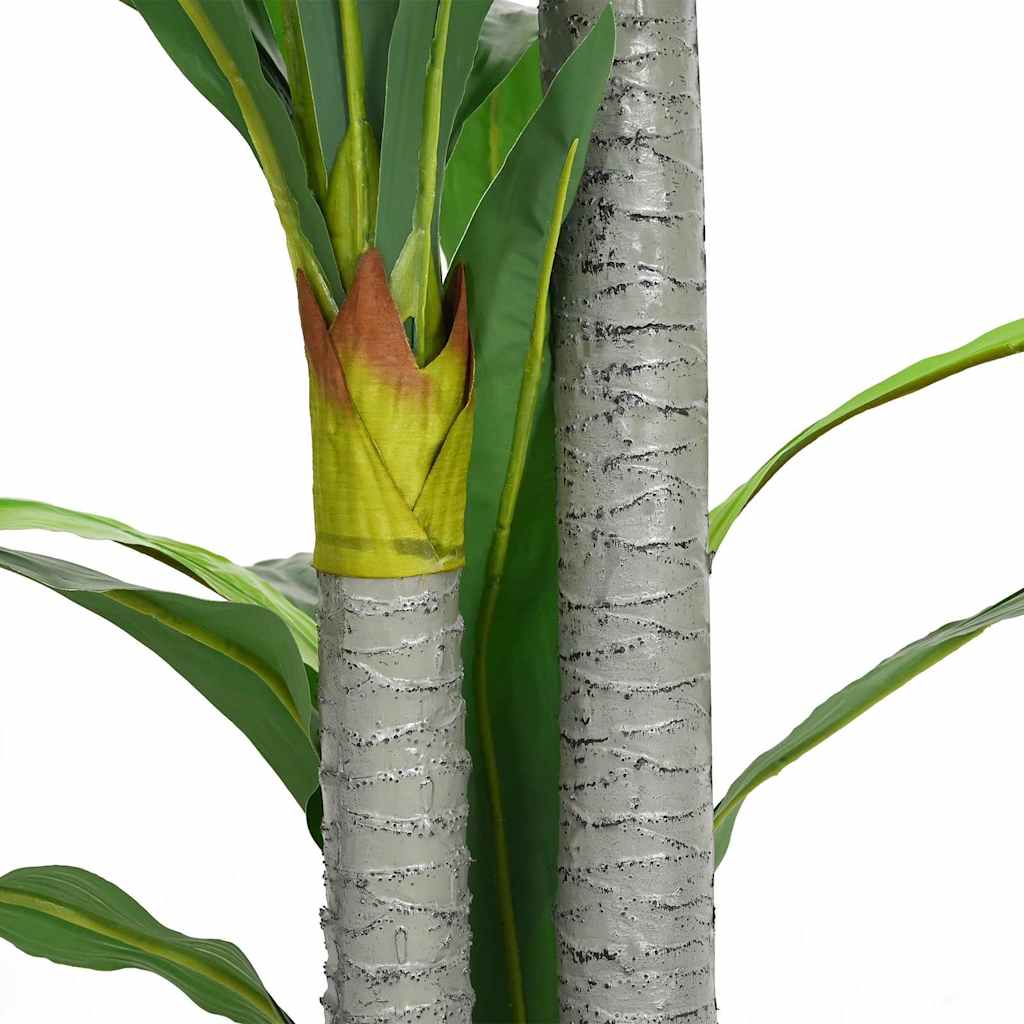 vidaXL Sztuczne drzewo Draceny 36 liści 120 cm zielone
