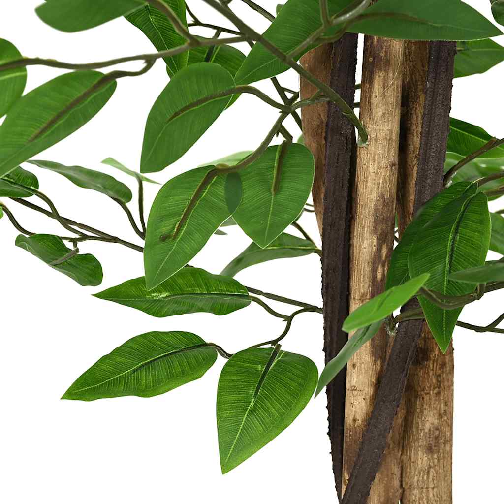 vidaXL Sztuczna roślina Ficus 788 liści 120 cm zielona