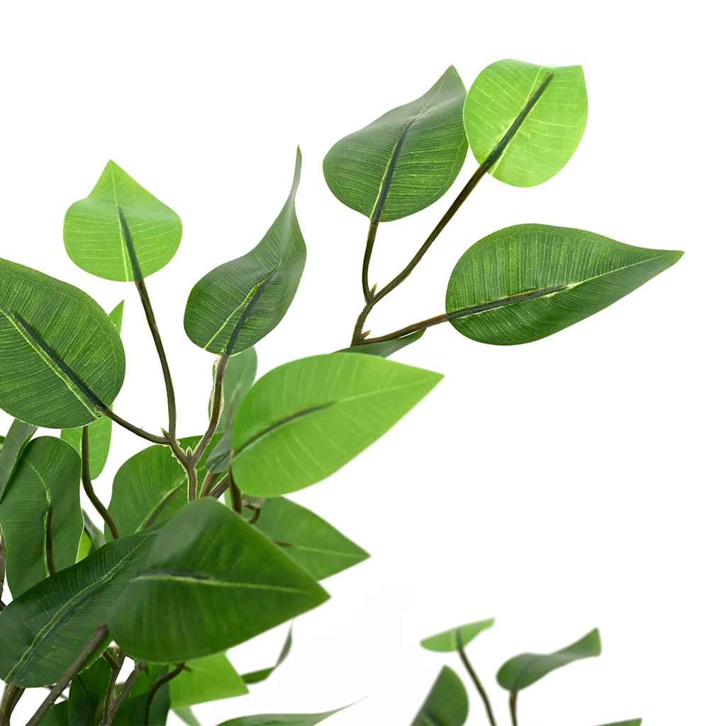 vidaXL Sztuczna roślina Ficus 788 liści 120 cm zielona