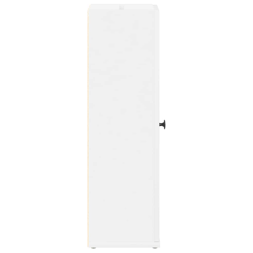 vidaXL Szafka łazienkowa z uchwyty na rolki papier biała 20,5x22x72 cm