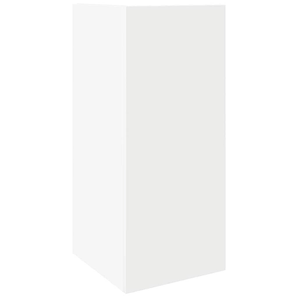 vidaXL Stolik boczny z półką, biały, 25,5x27x60 cm