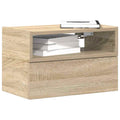 vidaXL Wiszące szafki nocne, 2 szt., dąb sonoma, 45x26x28,5 cm