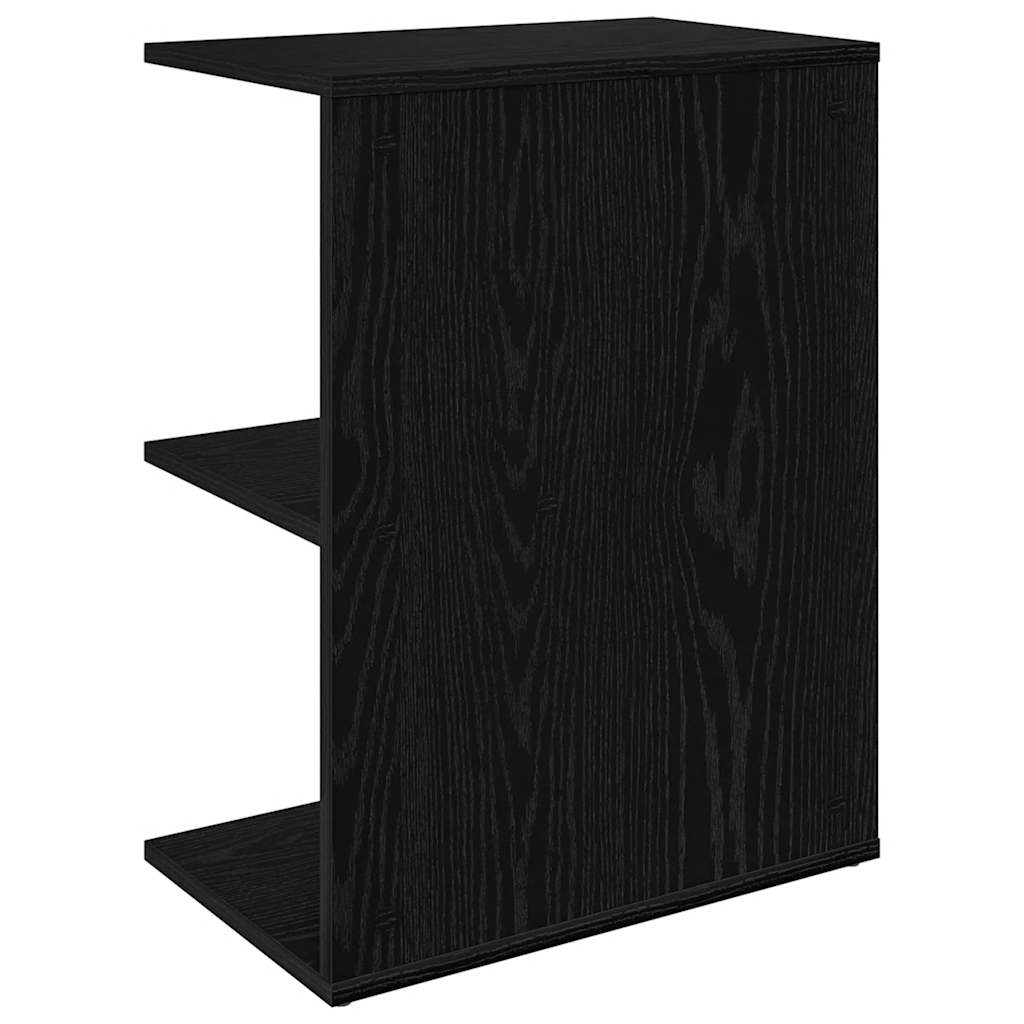 vidaXL Stoliki nocne, 2 szt., czarne, 46,5x29x61 cm