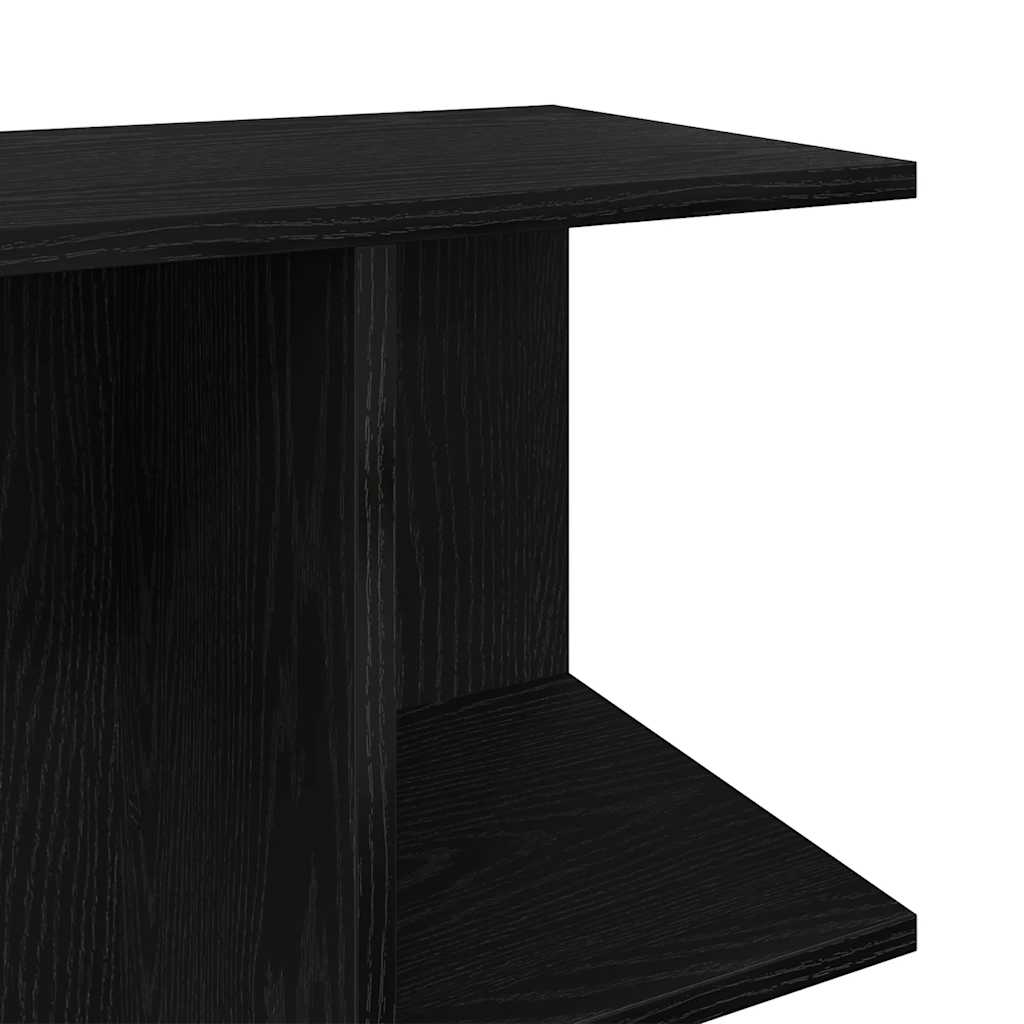 vidaXL Stoliki nocne, 2 szt., czarne, 46,5x29x61 cm