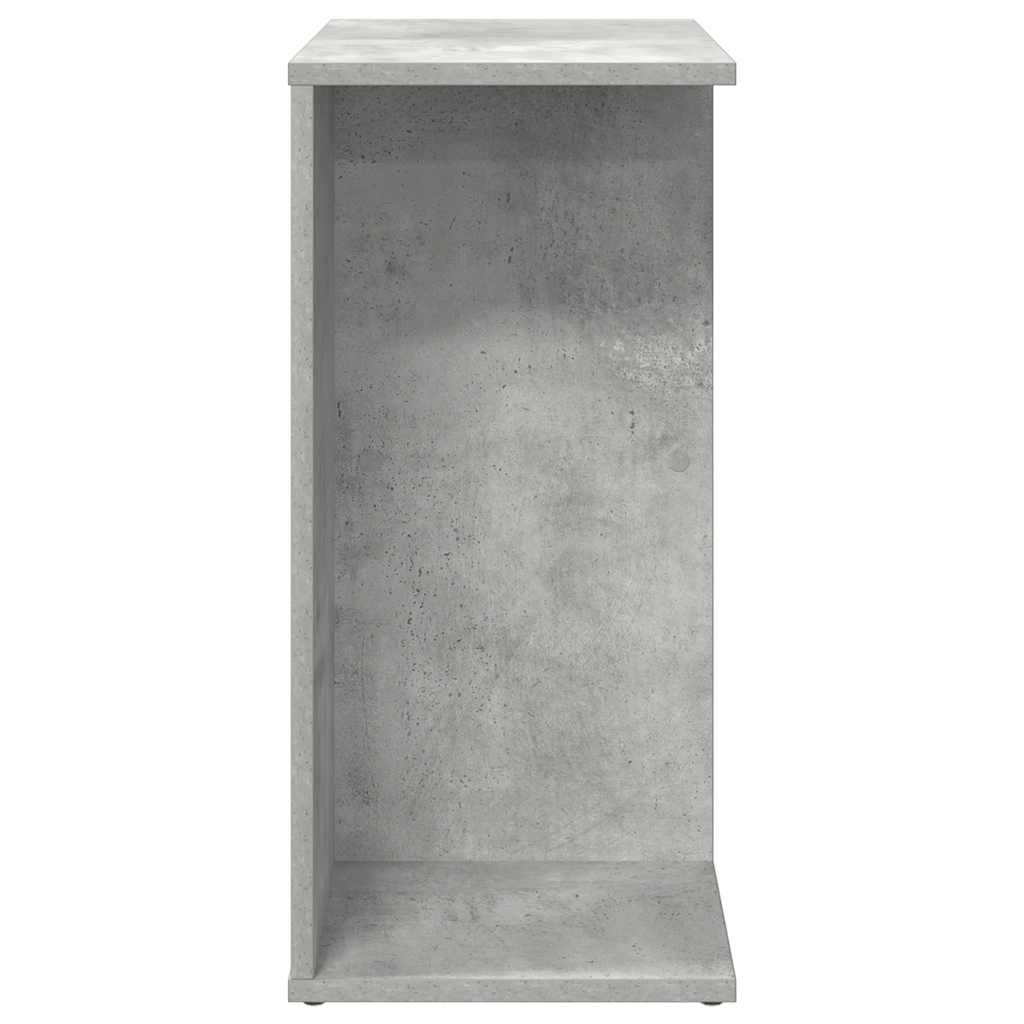 vidaXL Stolik nocny, szarość betonu, 46,5x29x61 cm