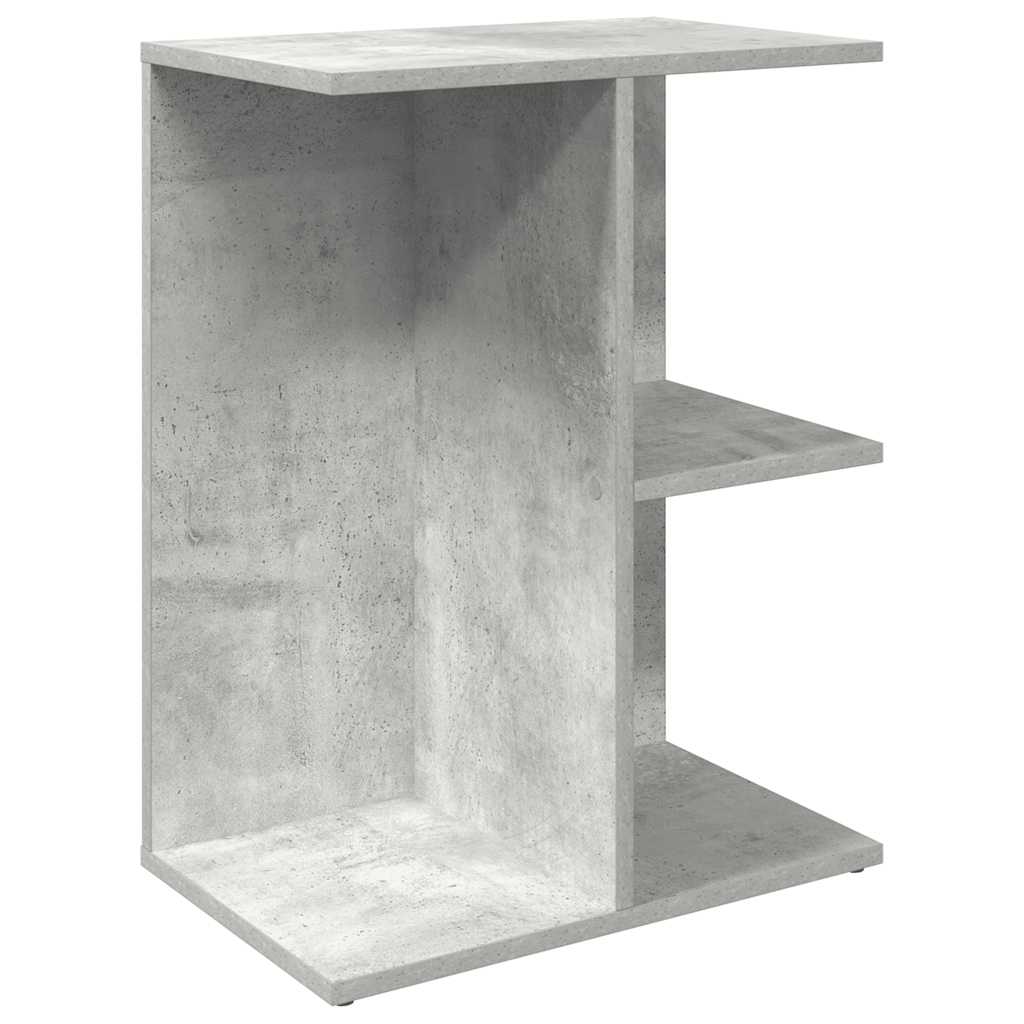 vidaXL Stoliki nocne, 2 szt., szarość betonu, 46,5x29x61 cm