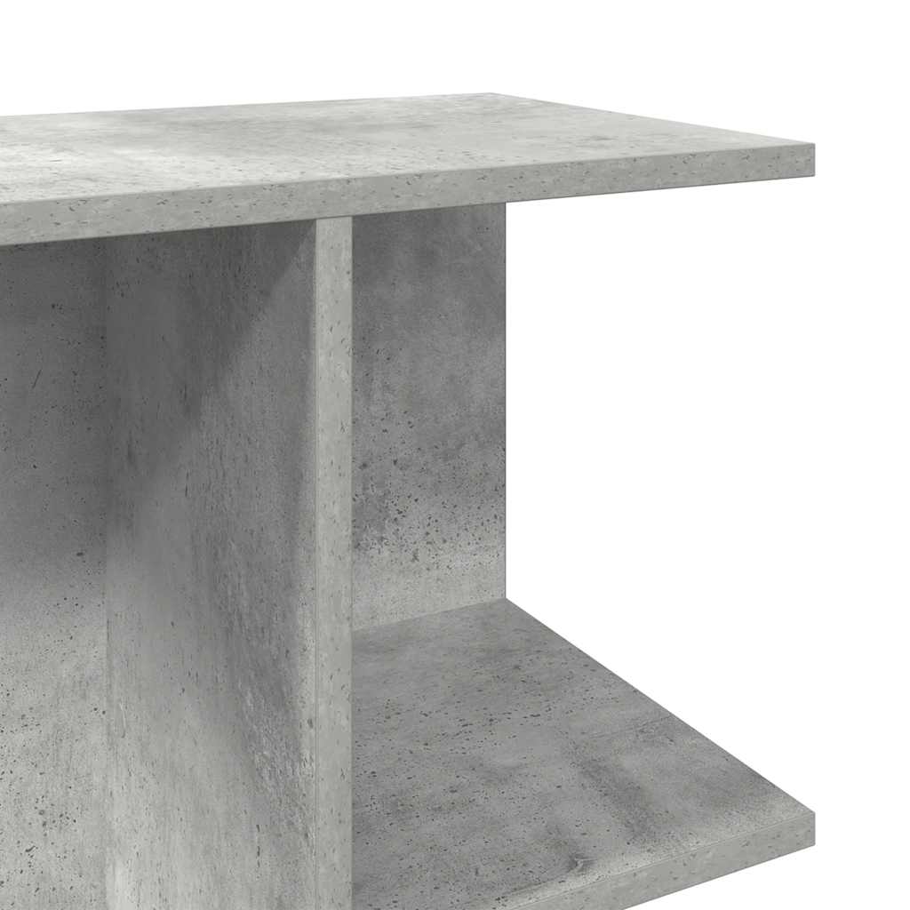 vidaXL Stoliki nocne, 2 szt., szarość betonu, 46,5x29x61 cm