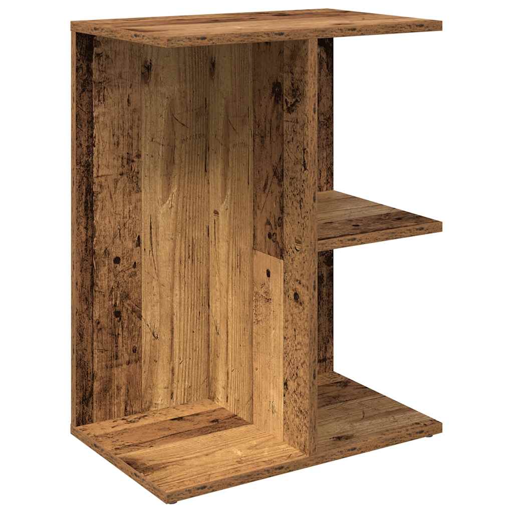 vidaXL Stoliki nocne, 2 szt. stare drewno, 46,5x29x61 cm
