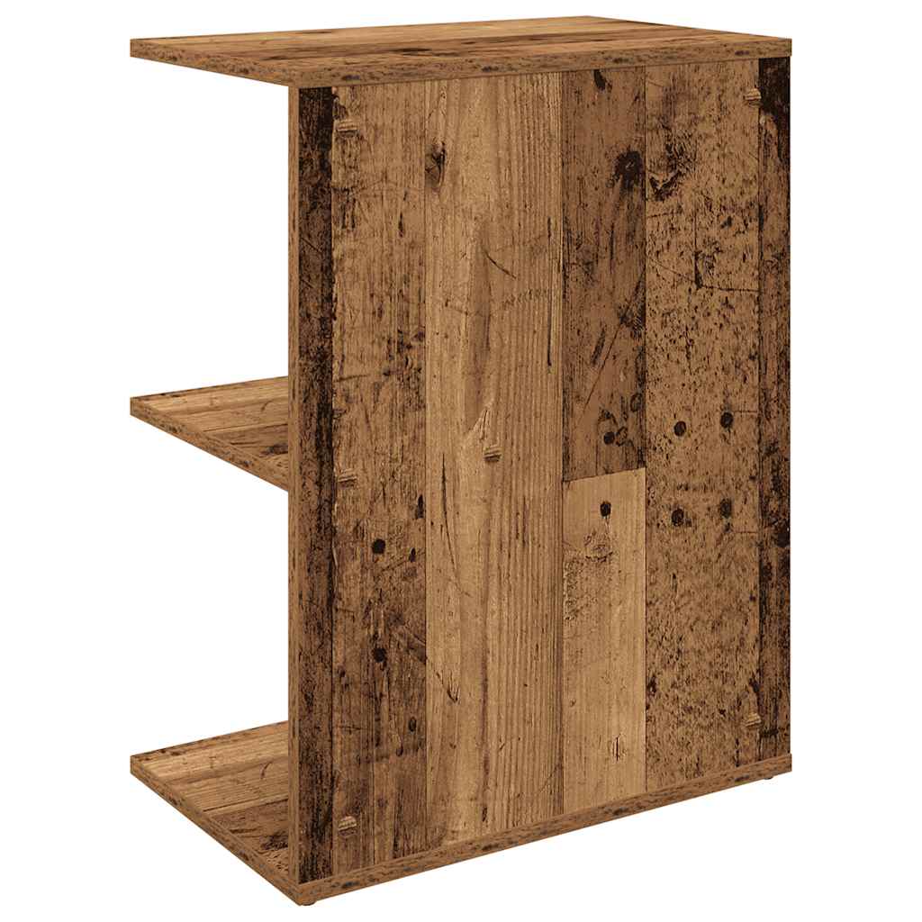 vidaXL Stoliki nocne, 2 szt. stare drewno, 46,5x29x61 cm