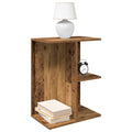 vidaXL Stoliki nocne, 2 szt. stare drewno, 46,5x29x61 cm