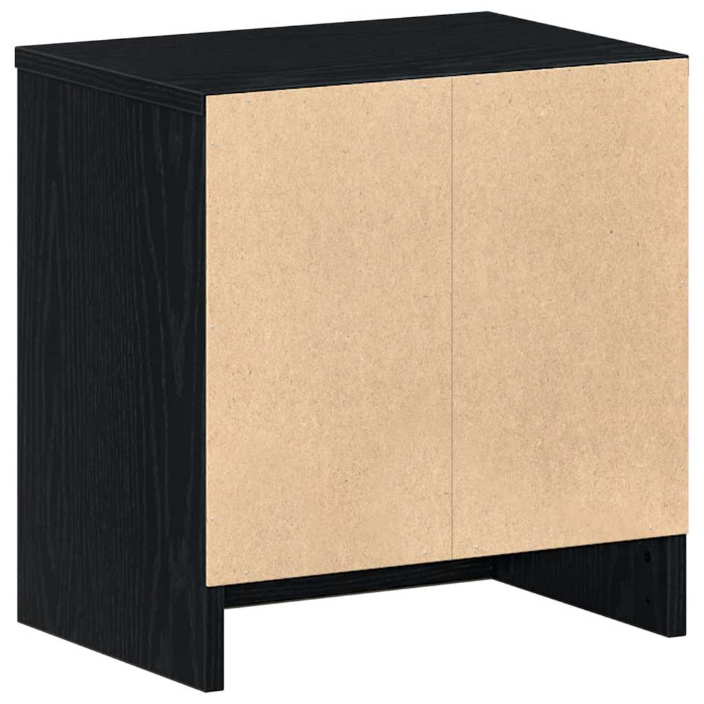 vidaXL Szafki nocne 2 szt. z szufladą czarne 39x28x41 cm