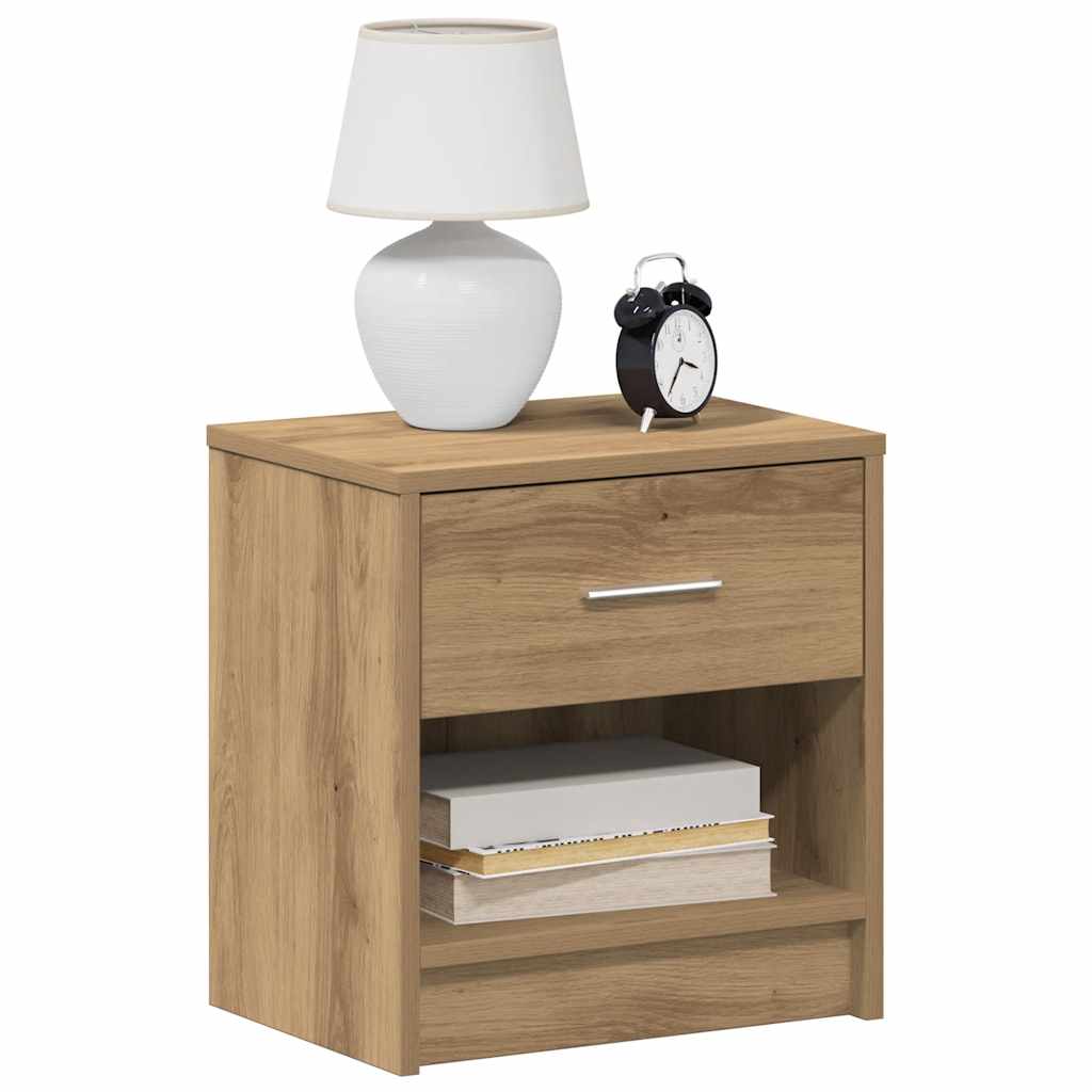 vidaXL Szafka nocna z szufladą Artisan Oak 39x28x41 cm