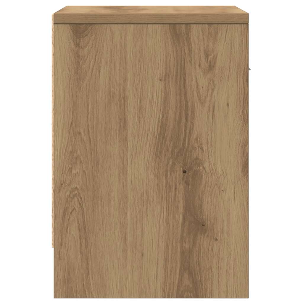vidaXL Szafka nocna z szufladą Artisan Oak 39x28x41 cm