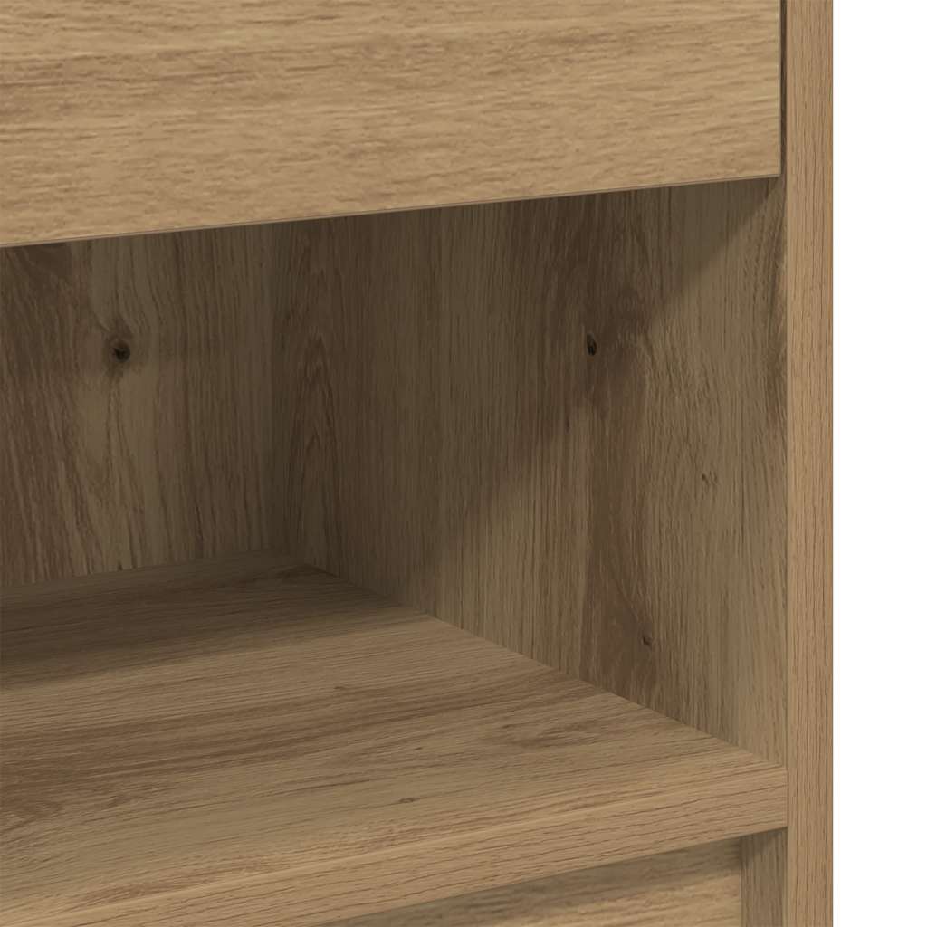 vidaXL Szafka nocna z szufladą Artisan Oak 39x28x41 cm