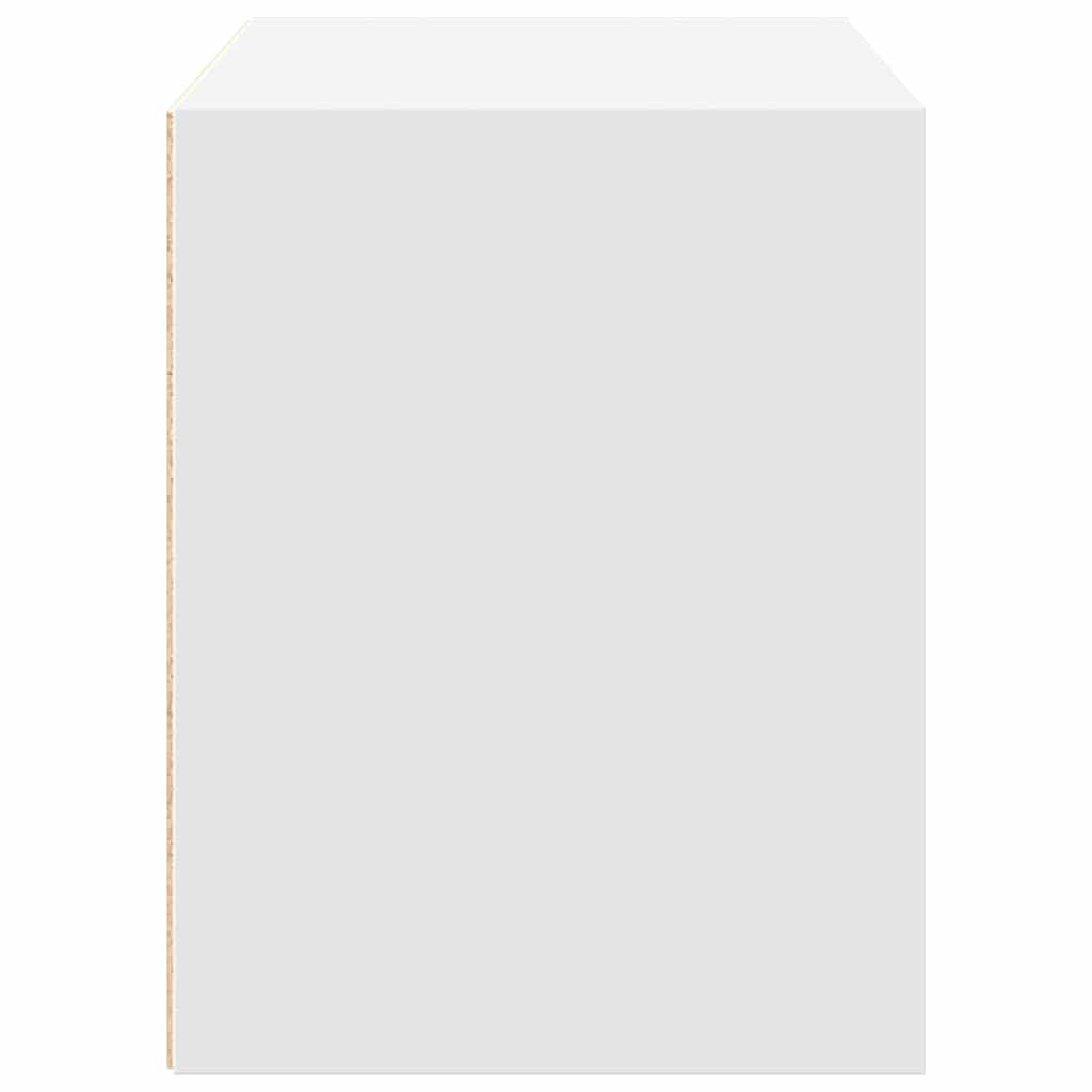 vidaXL Szafka z 2 szufladami, biała, 60x31x40 cm